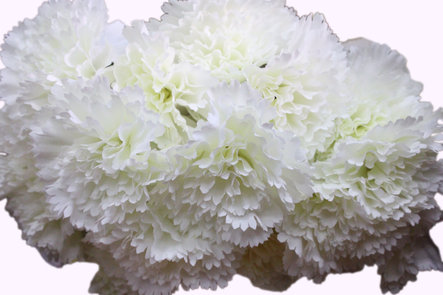 Clavel ramo 55cm (6 tallos) tela